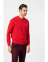 Lacoste Pulover regular fit de bumbac organic - Pled.ro