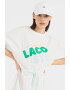 Lacoste Rochie de bumbac cu logo - Pled.ro