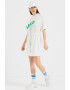 Lacoste Rochie de bumbac cu logo - Pled.ro