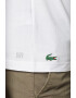 Lacoste Tricou cu decolteu la baza gatului si imprimeu logo contrastant - Pled.ro