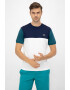 Lacoste Tricou cu decolteu la baza gatului si model colorblock - Pled.ro