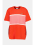 Lacoste Tricou cu decolteu rotund si model colorblock - Pled.ro