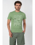 Lacoste Tricou cu imprimeu grafic - Pled.ro