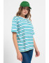 Lacoste Tricou de bumbac cu model in dungi - Pled.ro