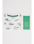 Lacoste Tricou personalizabil cu model grafic si set de markere lavabile - Pled.ro