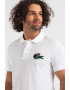 Lacoste Tricou polo cu aspect pique cu logo brodat pe piept - Pled.ro