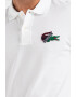 Lacoste Tricou polo cu aspect pique cu logo brodat pe piept - Pled.ro