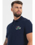 Lacoste Tricou polo cu aspect pique cu logo brodat pe piept - Pled.ro