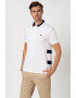 Lacoste Tricou polo cu insertii in dungi - Pled.ro