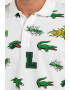 Lacoste Tricou polo de bumbac cu imprimeu logo - Pled.ro