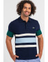 Lacoste Tricou polo din bumbac pique cu dungi - Pled.ro