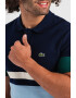 Lacoste Tricou polo din bumbac pique cu dungi - Pled.ro