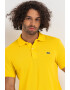 Lacoste Tricou polo slim fit din material pique - Pled.ro