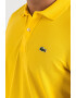 Lacoste Tricou polo slim fit din material pique - Pled.ro