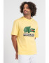 Lacoste Tricou unisex cu imprimeu logo Minecraft - Pled.ro