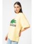 Lacoste Tricou unisex cu imprimeu logo Minecraft - Pled.ro