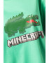 Lacoste Tricou unisex cu imprimeu logo Minecraft - Pled.ro