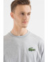 Lacoste Tricou unisex lejer cu decolteu la baza gatului si logo - Pled.ro