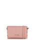 Laura Ashley Geanta crossbody din piele ecologica cu clapa striata - Pled.ro