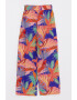 LC WAIKIKI Pantaloni cu talie inalta si model tropical - Pled.ro