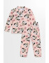 LC WAIKIKI Pijama de bumbac cu model Minnie Mouse - Pled.ro