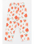 LC WAIKIKI Pijama lunga cu imprimeu floral - Pled.ro