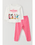 LC WAIKIKI Set de bluza si pantaloni cu imprimeu Disney - Pled.ro