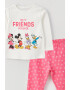 LC WAIKIKI Set de bluza si pantaloni cu imprimeu Disney - Pled.ro