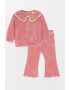 LC WAIKIKI Set de bluza si pantaloni de catifea - Pled.ro