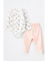 LC WAIKIKI Set de pantaloni cu botosei si body din bumbac - 2 piese - Pled.ro