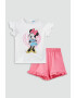 LC WAIKIKI Set de tricou cu imprimeu Minnie Mouse si pantaloni scurti - Pled.ro