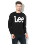 Lee Bluza sport regular fit cu imprimeu logo si captuseala din fleece - Pled.ro