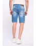 Lee Cooper Bermude cargo din denim cu aspect decolorat - Pled.ro