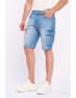 Lee Cooper Bermude cargo din denim cu aspect decolorat - Pled.ro