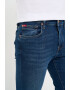 Lee Cooper Blugi barbat high rise straight cu aspect decolorat Albastru - Pled.ro