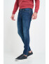 Lee Cooper Blugi barbat super slim cu aspect decolorat Albastru - Pled.ro