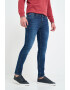 Lee Cooper Blugi barbat super slim cu aspect decolorat Albastru - Pled.ro