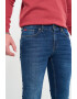 Lee Cooper Blugi barbat super slim cu aspect decolorat Albastru - Pled.ro