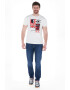 Lee Cooper Blugi cu talie joasa si aspect decolorat - Pled.ro