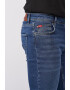 Lee Cooper Blugi barbat slim cu aspect usor decolorat Dark Blue - Pled.ro