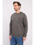 Lee Cooper Bluza de trening din amestec de bumbac cu decolteu la baza gatului - Pled.ro