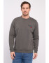 Lee Cooper Bluza de trening din amestec de bumbac cu decolteu la baza gatului - Pled.ro