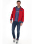 Lee Cooper Bluza sport cu fermoar si logo brodat - Pled.ro