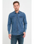 Lee Cooper Camasa de denim cu buzunare pe piept - Pled.ro