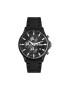 Lee Cooper Ceas barbati Quartz Inox/Cauciuc Negru - Pled.ro