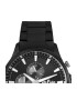 Lee Cooper Ceas barbati Quartz Inox/Cauciuc Negru - Pled.ro