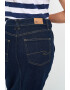 Lee Cooper Fusta midi de denim cu slit frontal - Pled.ro