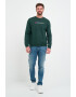 Lee Cooper Hanorac barbat cu logo aplicat Verde - Pled.ro