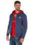 Lee Cooper Hanorac cu fermoar si model colorblock - Pled.ro