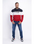 Lee Cooper Hanorac cu model colorblock si imprimeu logo - Pled.ro